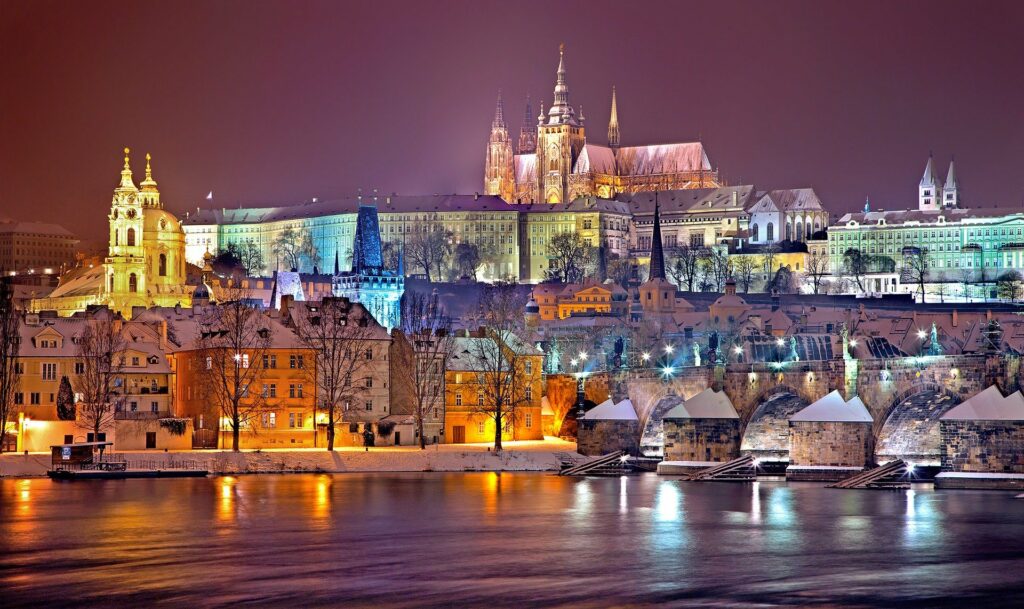 Prague Castle Winter 