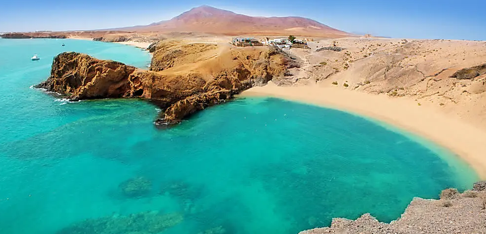 Papagayo Beach is an untouched beauty in Lanzarote. 